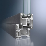 Okno Schüco Alu Inside w&nbsp;kolorystyce AutomotiveFinish, Schüco