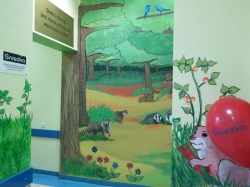 Odział Dziecięcy w&nbsp;Morągu pełen kolorów Śnieżka
