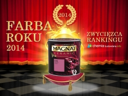MAGNAT CERAMIC z tytułem „FARBA ROKU 2014
