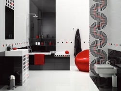 Aranżacja wnętrz z kolekcją płytek ceramicznych Opp Ceramstic
