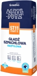 ACRYL-PUTZ® ST11 START S - gładź szpachlowa fot. Śnieżka, Ściany na gładko i&nbsp;bez pyłu