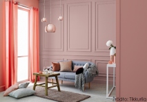 Idealnie matowe ściany z&nbsp;farbą Tikkurila Optiva Ceramic