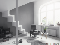 Idealnie matowe ściany z&nbsp;farbą Tikkurila Optiva Ceramic