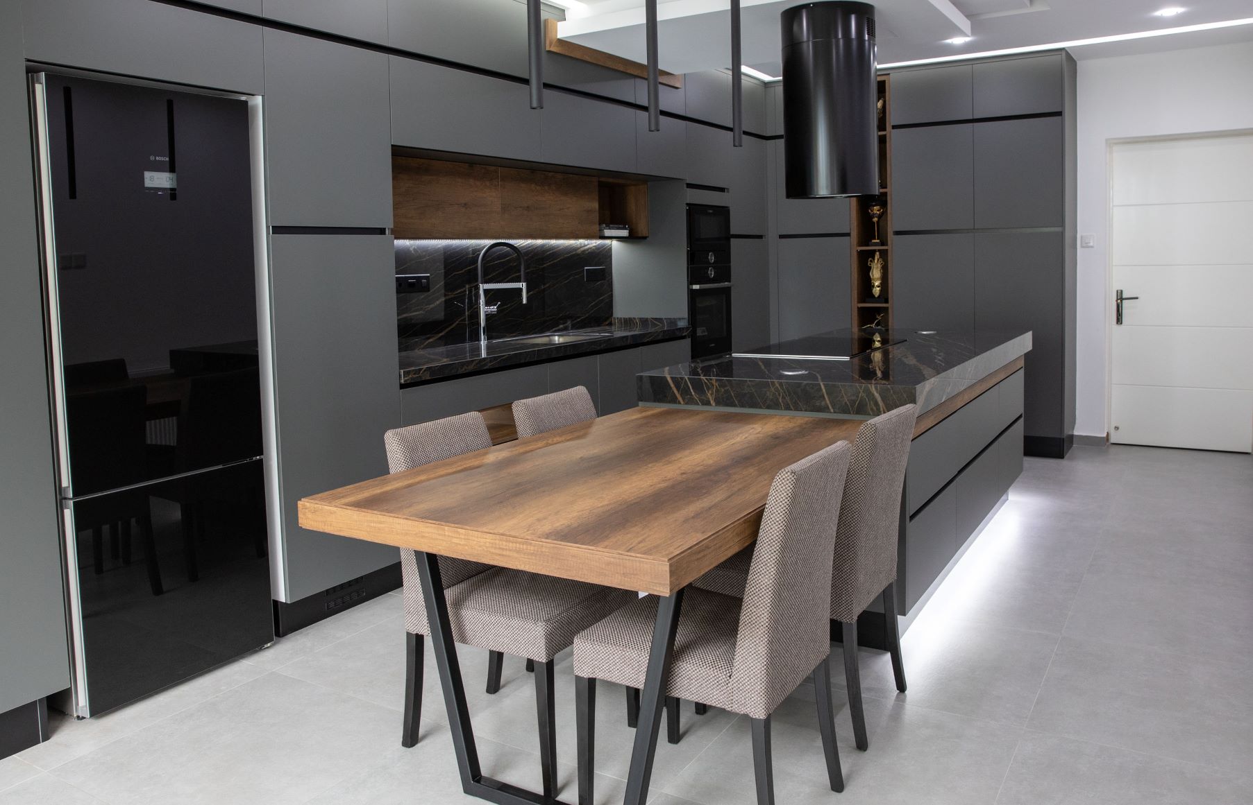 TRENDY: Spieki kwarcowe Laminam do kuchni i&nbsp;jadalni.