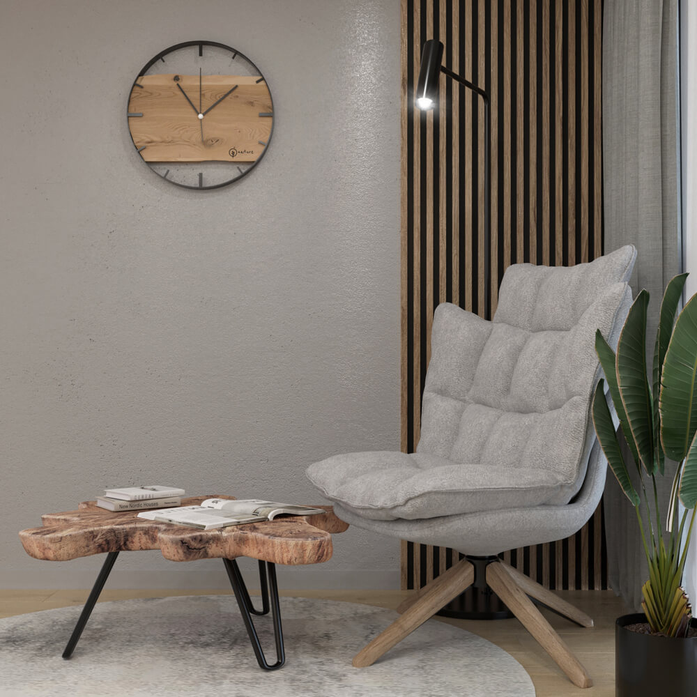 Zegary Loftowe Tme Horizontal od Modern Decor